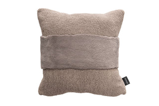Luxe Faux Fur Jacquard Pillow