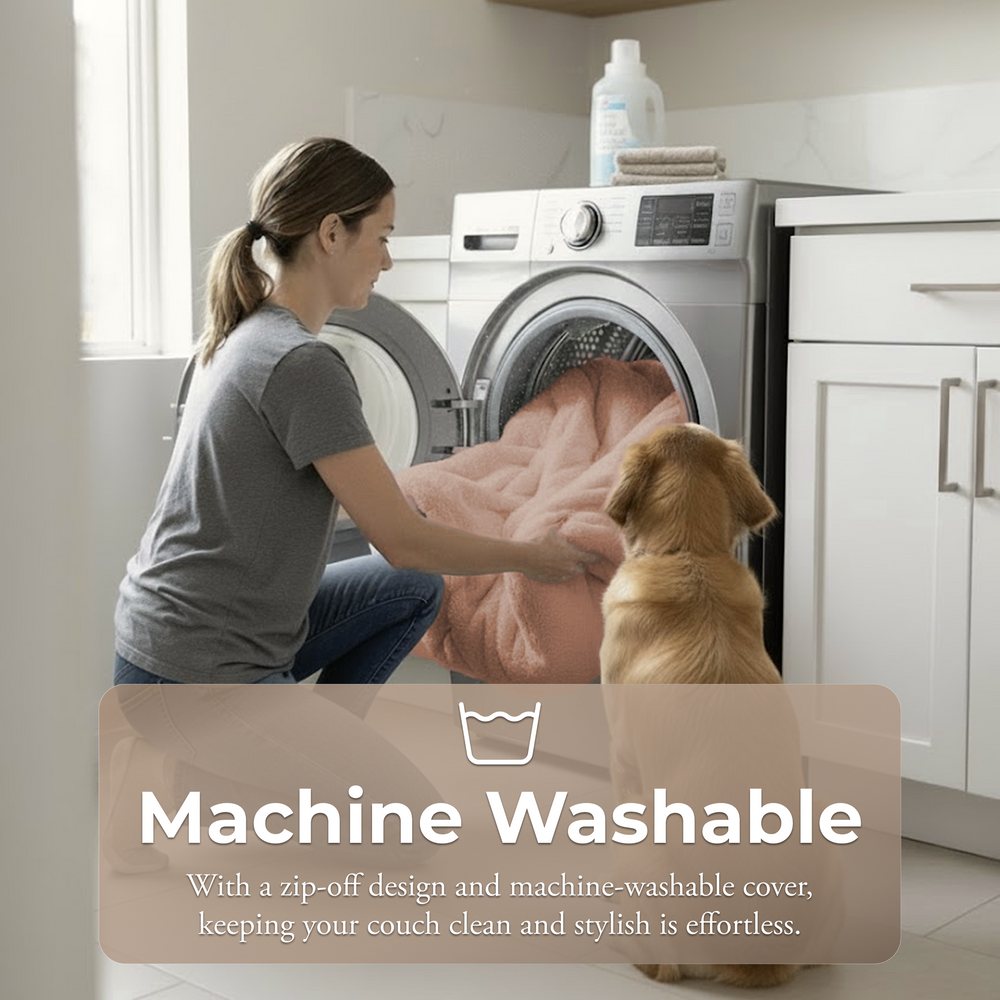 Waterproof Couch Cover for Pets - Taupe