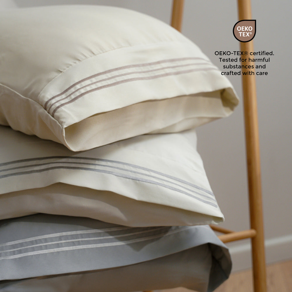 Whisper 4-Piece Sheet Set - Silver Mist
