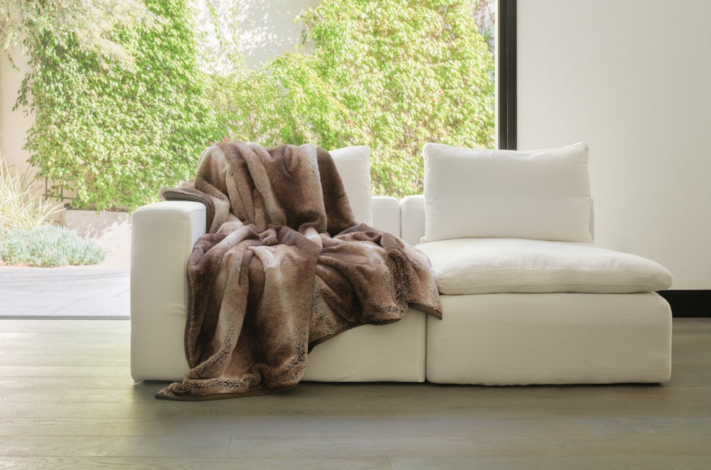 Kodiak Luxe Faux Fur Throw