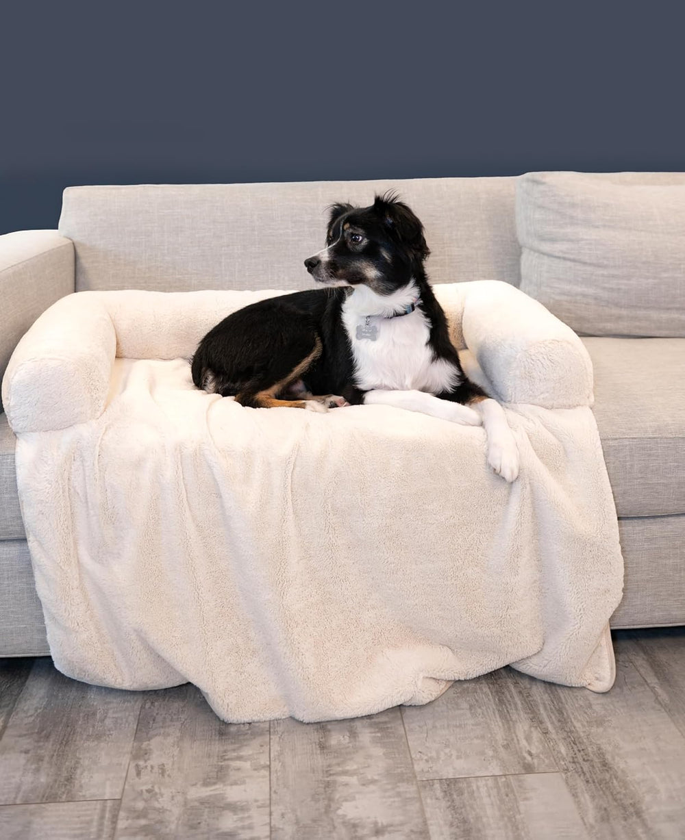 Waterproof Couch Cover for Pets - Ivory