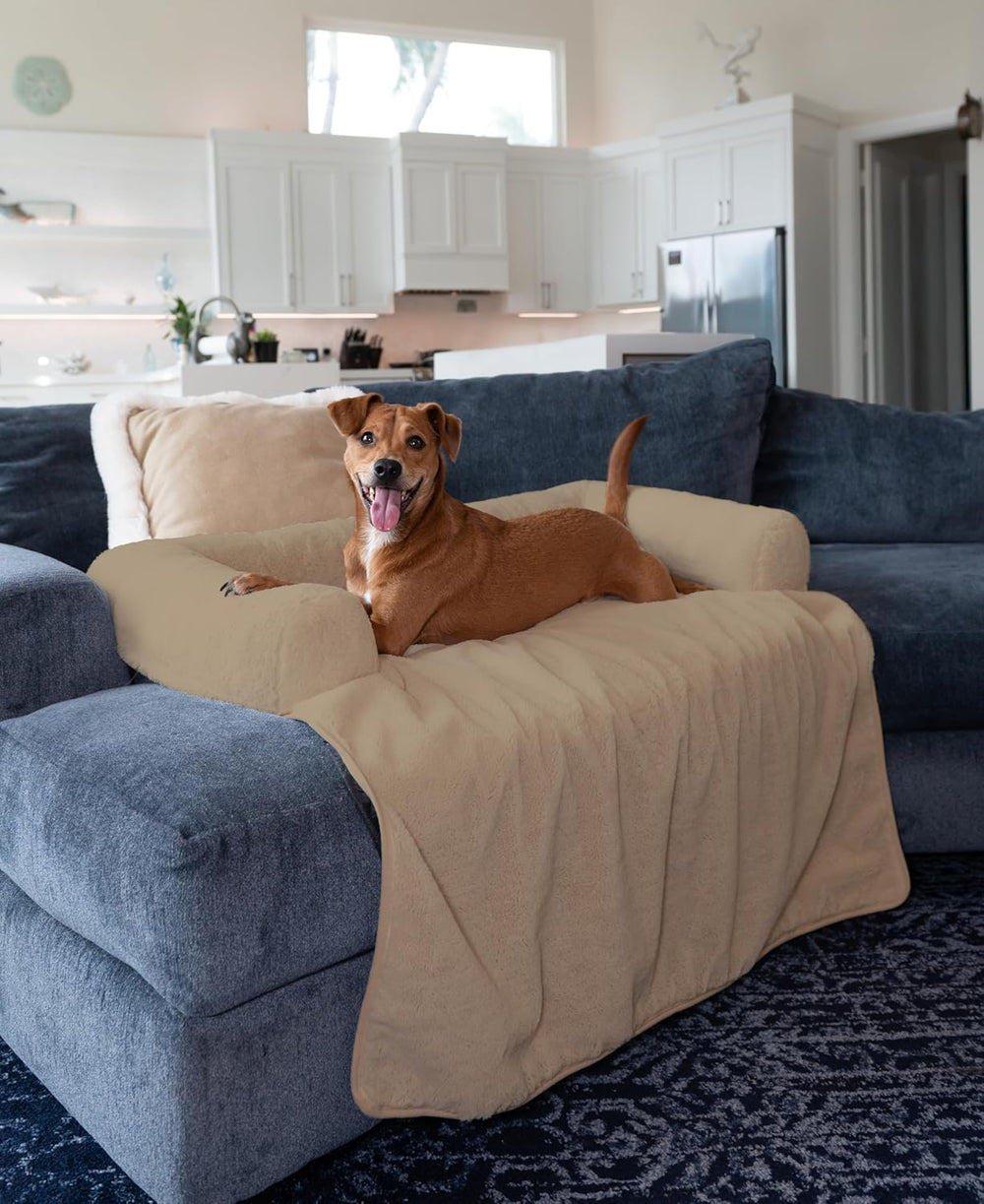 Waterproof Couch Cover for Pets - Taupe